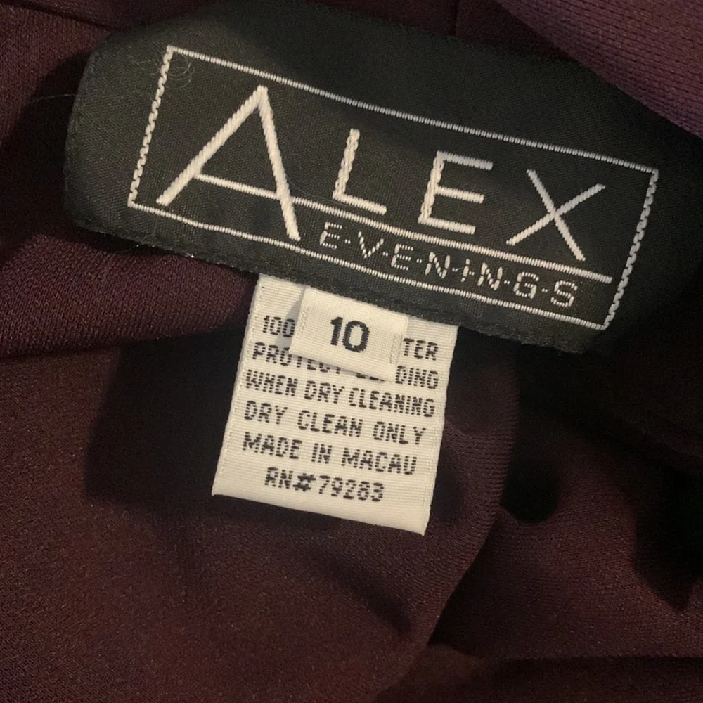 Alex Evenings Cardigan and dress with Shoulder Pads Size 10 NWOT - Picture 7 of 8